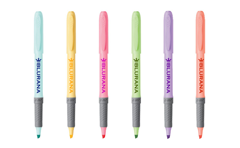 Bic®マーキングハイライターグリップパステルシリーズ